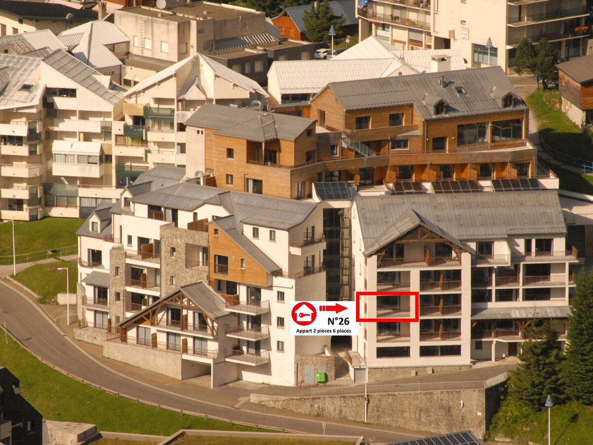 Appart. 2 pièces 6 pers. Gourette, piscine et vue pistes - Photo 4