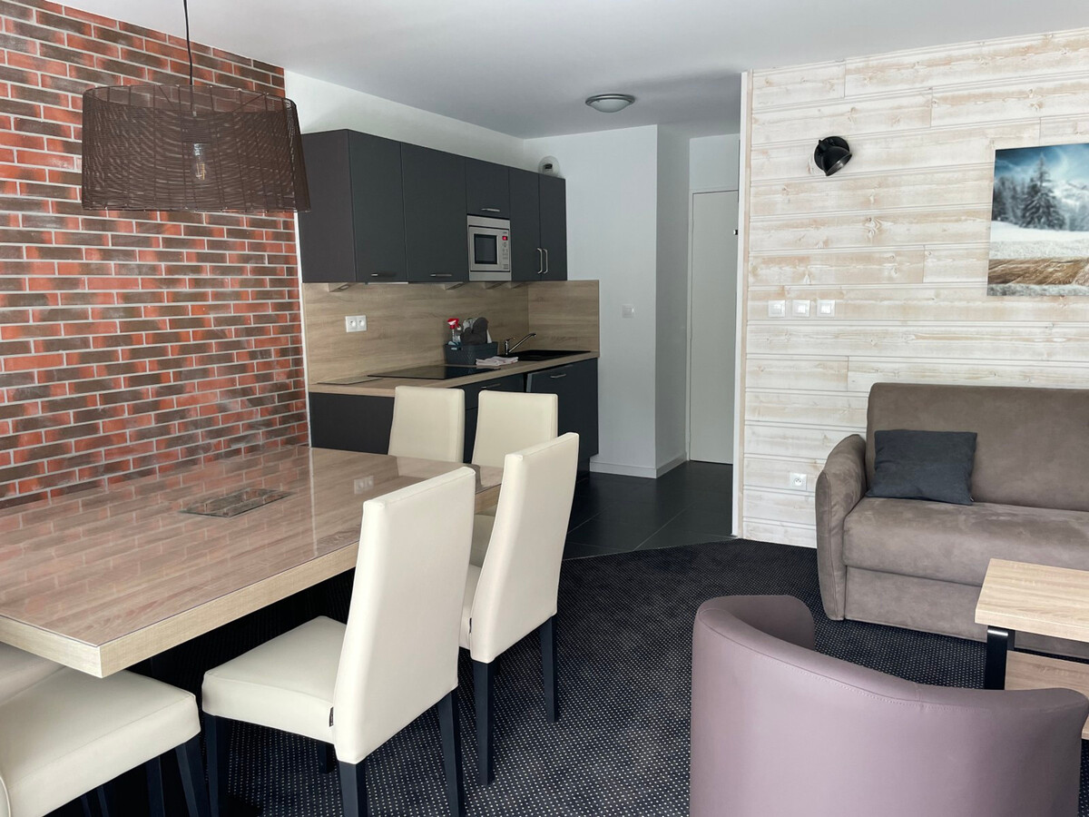 Appartement 3 pièces 8 pers, piscine et vue montagne - Photo 13
