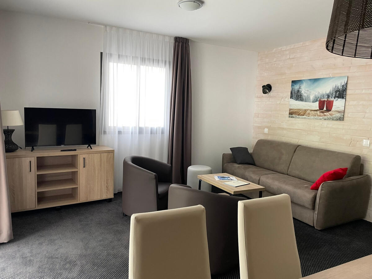 Appartement 6 pers à Gourette, piscine, vue pistes - Photo 12
