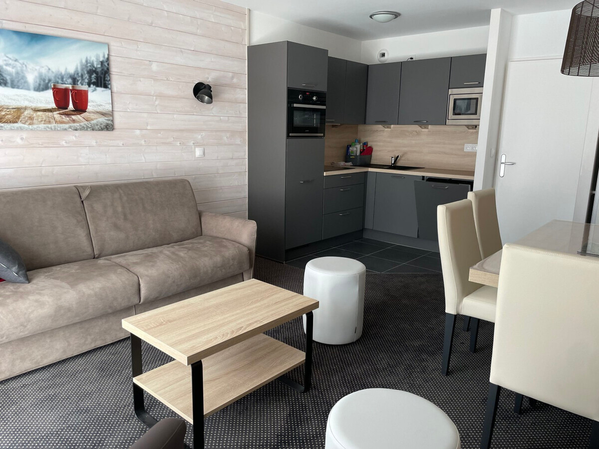 Studio 6 pers Gourette avec piscine et balcon - Photo 1