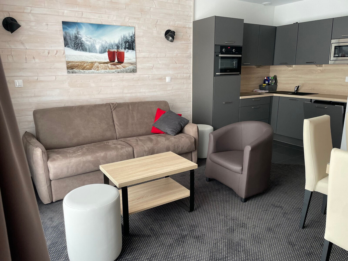 Studio 6 pers Gourette, vue pistes, 5e étage terrasse - Photo 11