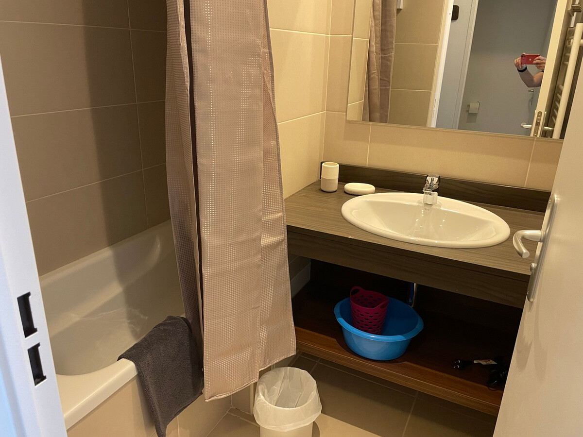 Studio 6 pers avec piscine et balcon vue pistes - Photo 10
