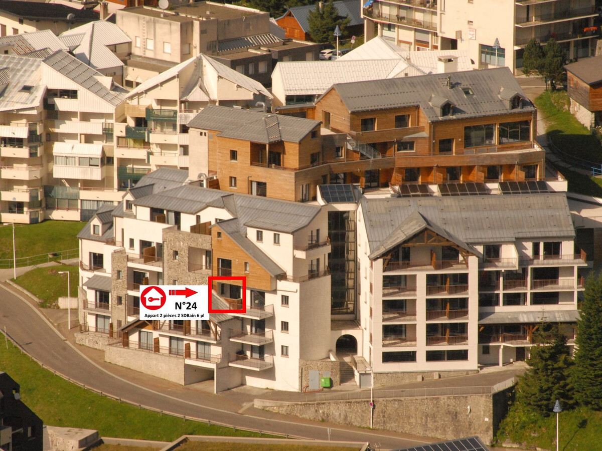 Appartement 6 pers, 57m², piscine, terrasse vue montagne - Photo 4