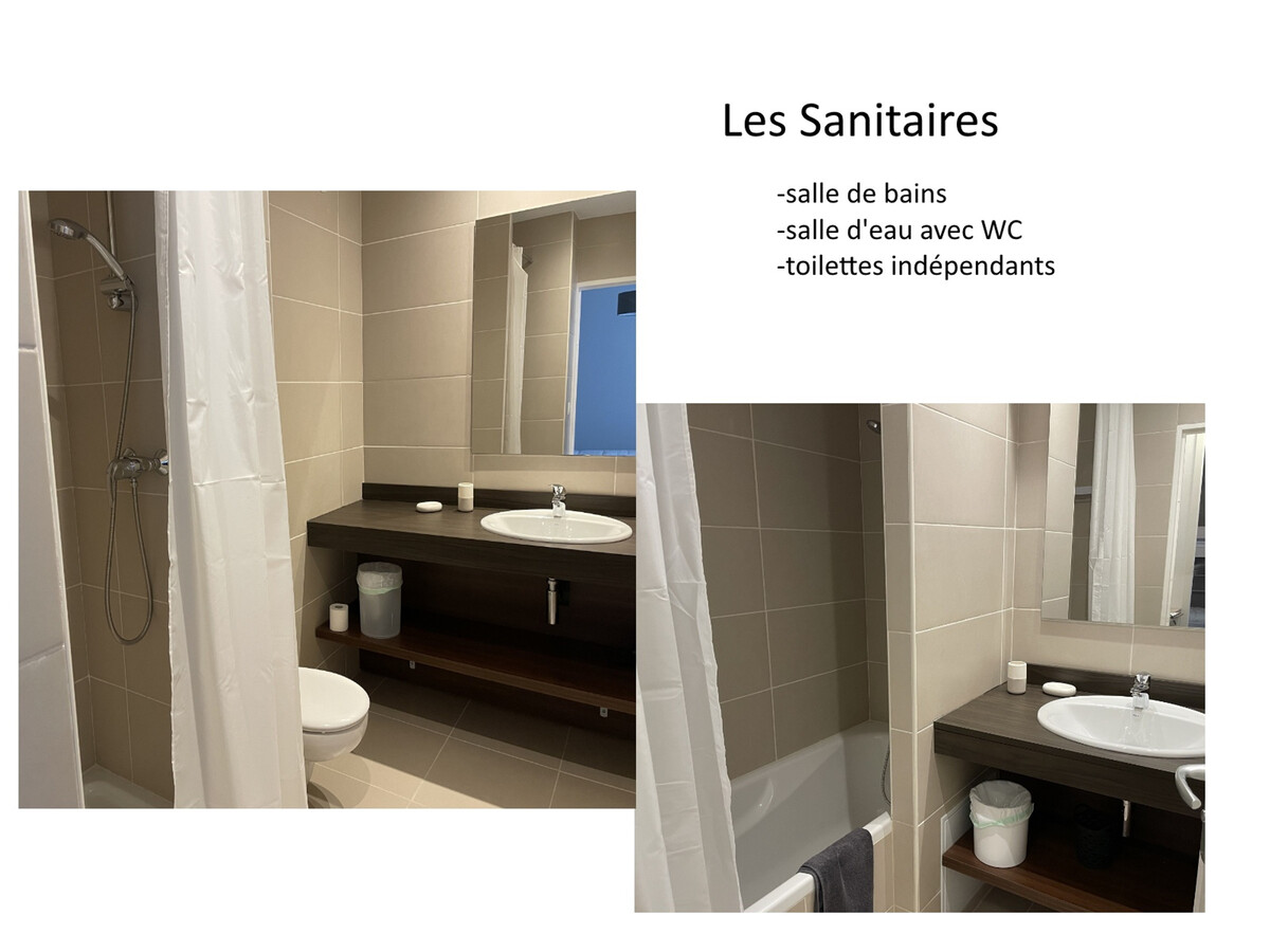 Appartement 6 pers, 57m², piscine, terrasse vue montagne - Photo 10