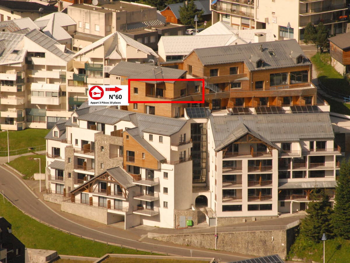 Appartement 3 pièces Gourette, 10 pers, vue pistes - Photo 1