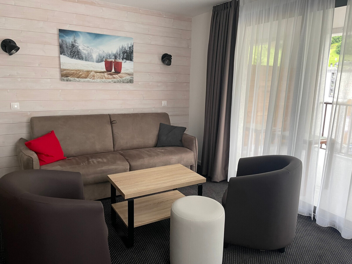 Appartement 6 pers, piscine, vue pistes à Gourette - Photo 2