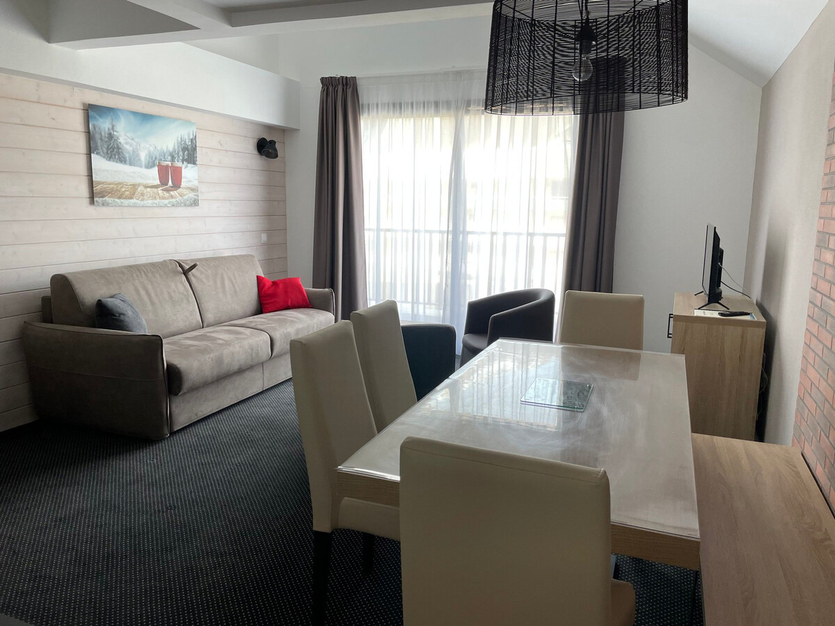 Studio 6 pers Gourette, vue pistes et piscine - Photo 2