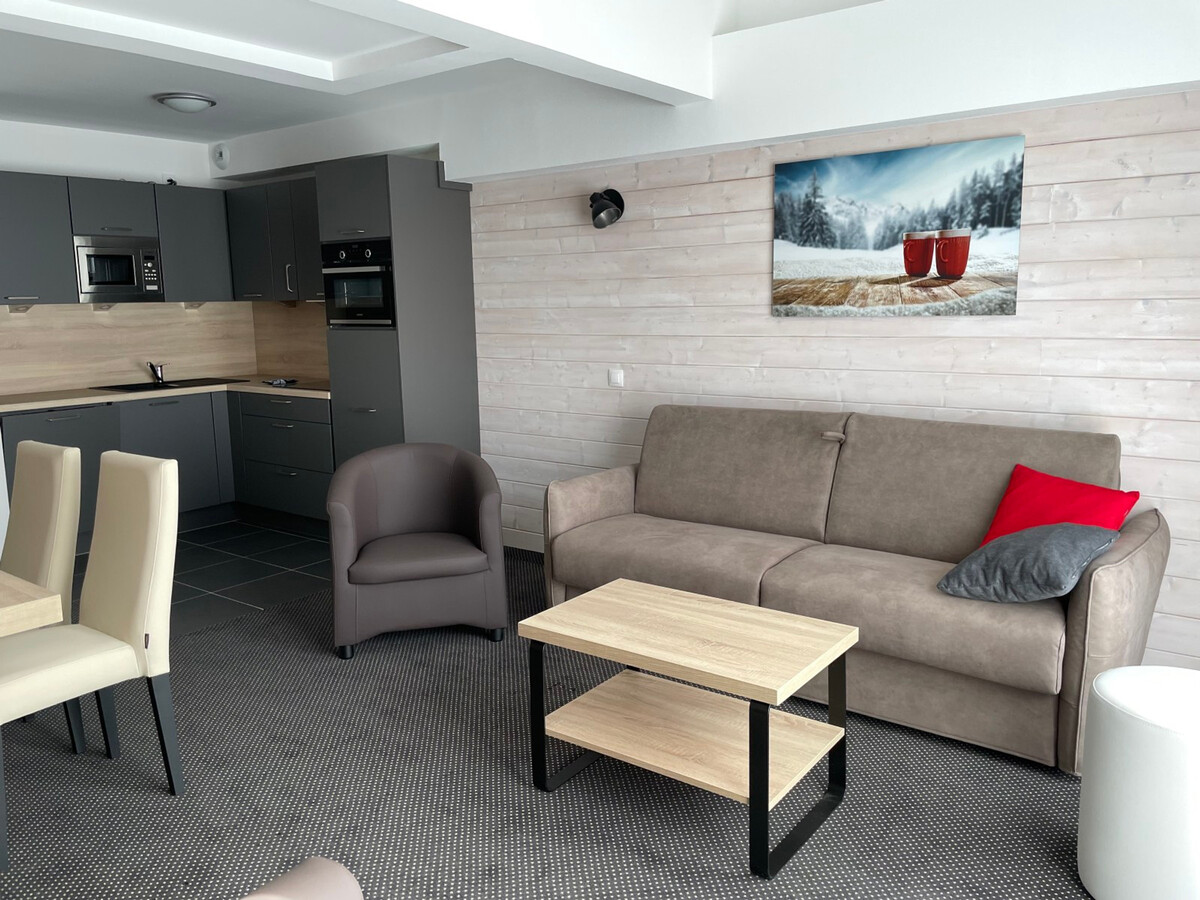 Studio 6 pers Gourette, vue pistes et piscine - Photo 10