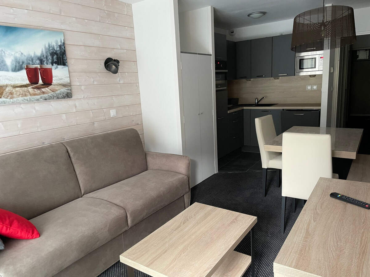 Studio 4 pers Gourette, piscine et vue pistes - Photo 1