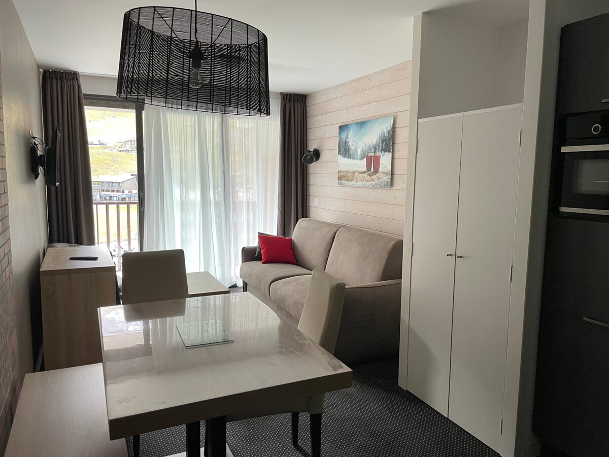 Studio 4 pers Gourette, piscine et vue pistes - Photo 2
