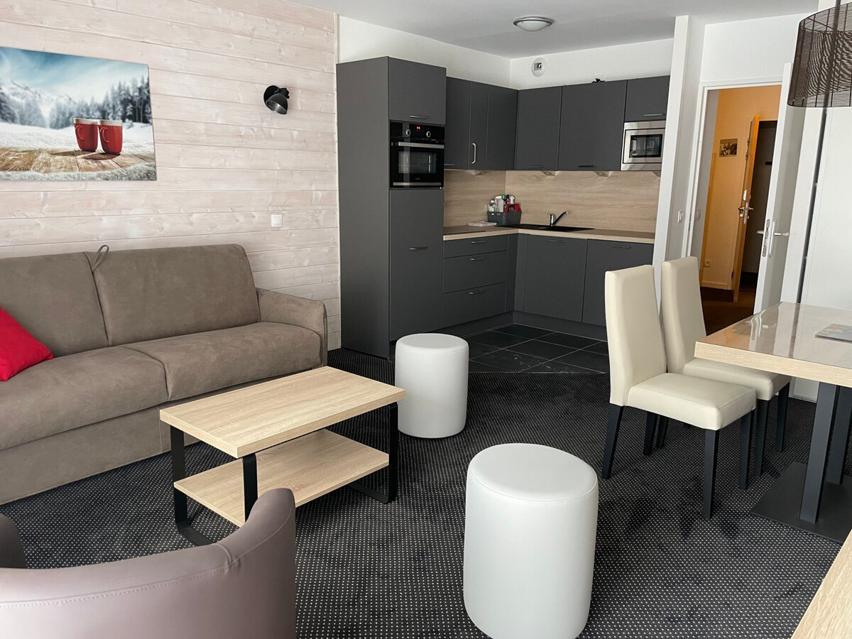Studio 4 pers Gourette avec terrasse et piscine - Photo 4