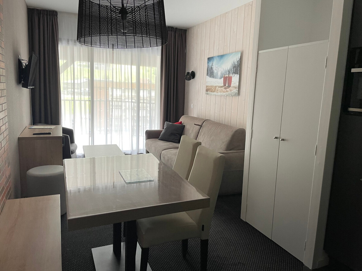 Studio 30m² piscine, vue pistes à Gourette - Photo 2