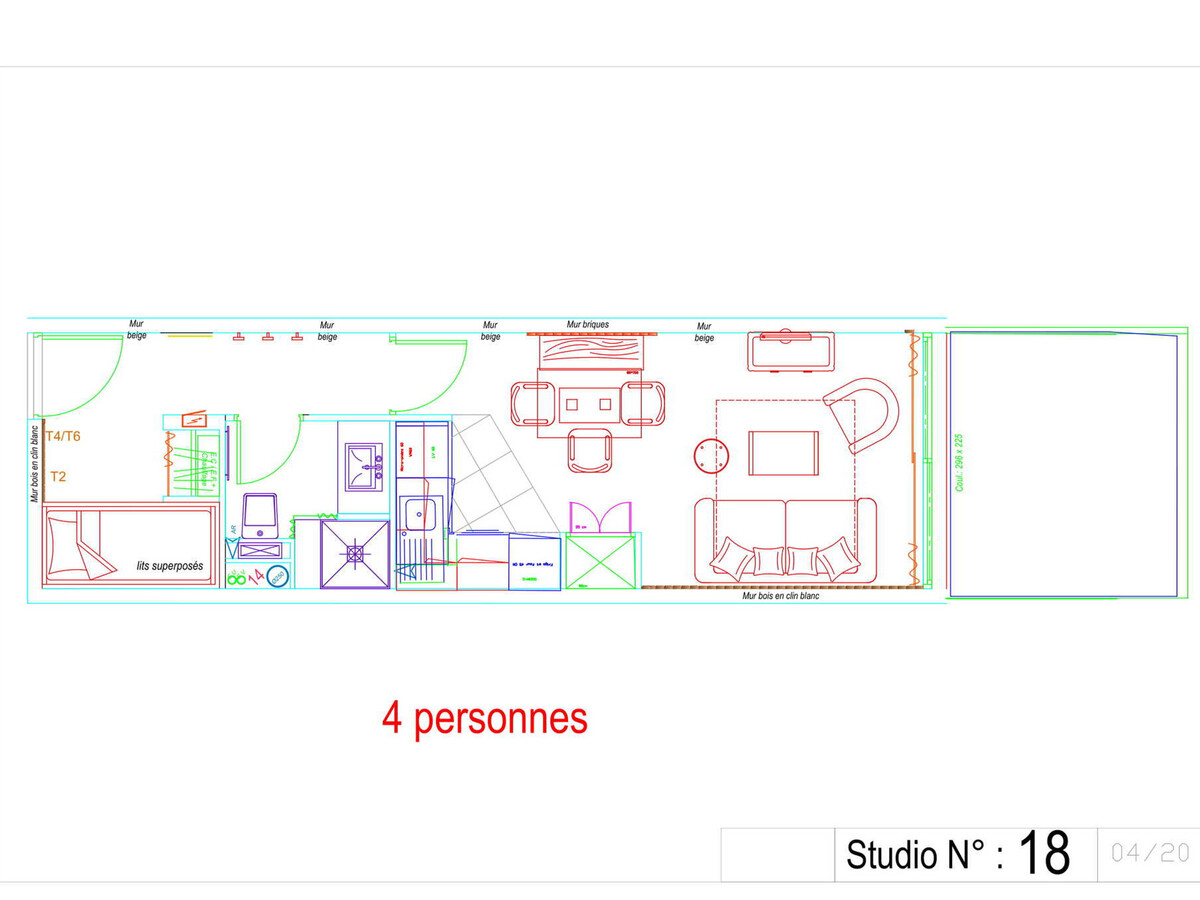 Studio 30m² piscine, vue pistes à Gourette - Photo 9