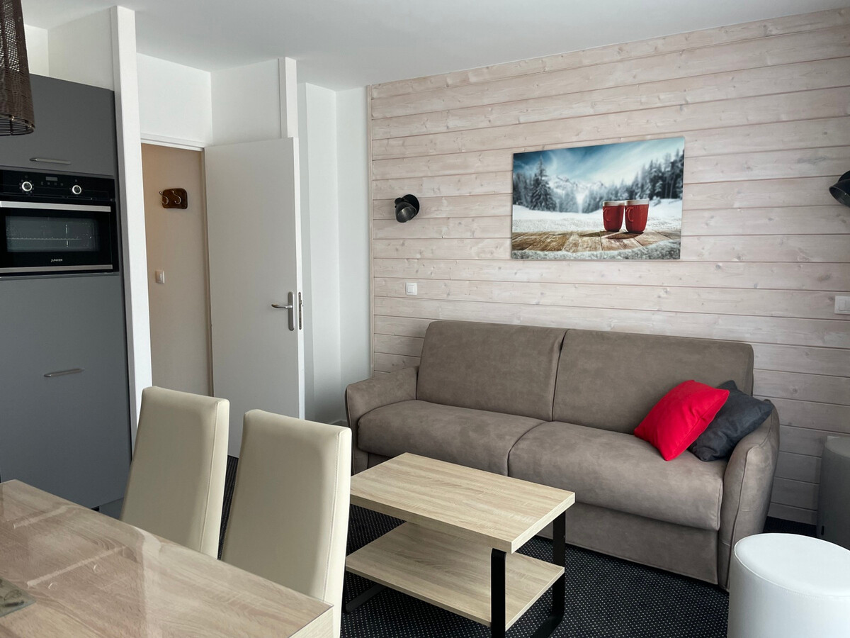 Studio 4 pers Gourette, piscine, terrasse vue montagne - Photo 2