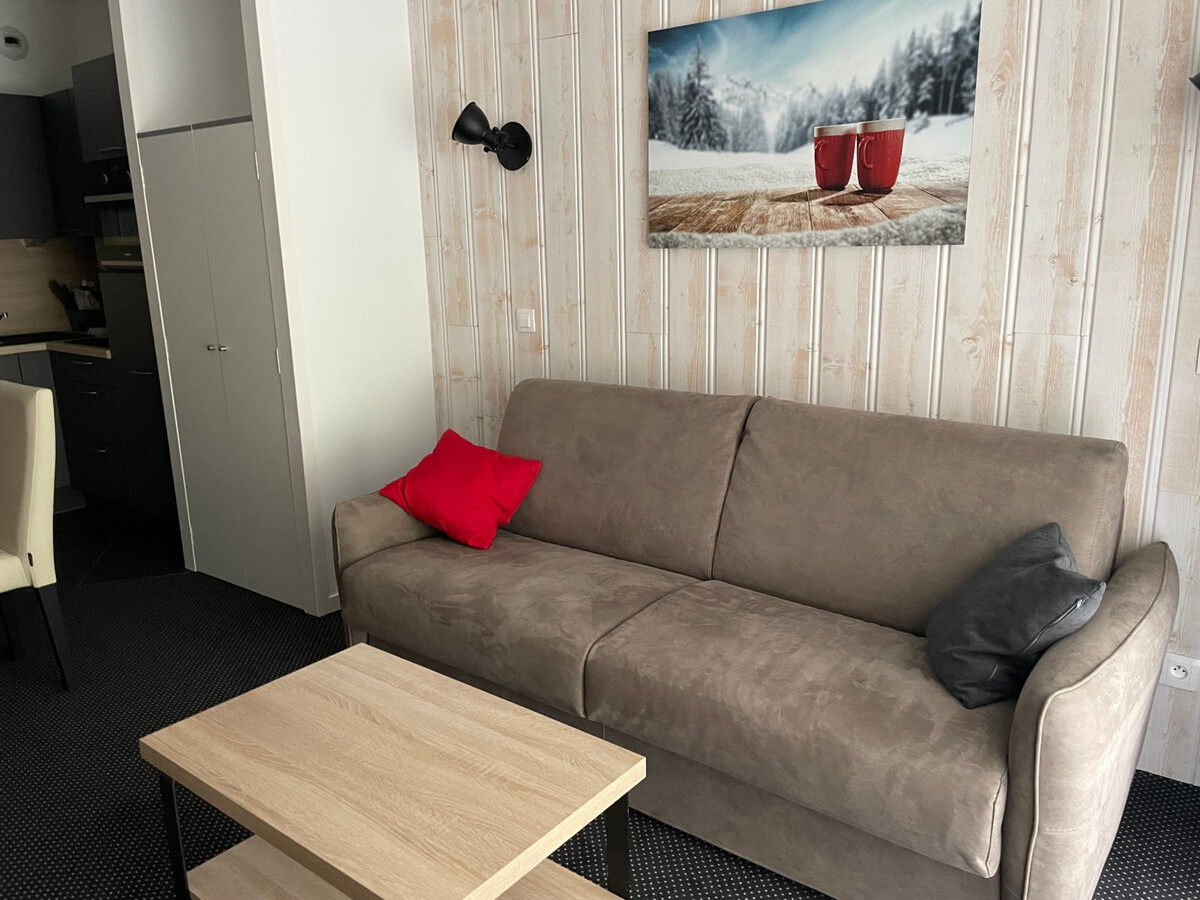 Studio 4 pers Gourette, piscine, vue pistes - Photo 3