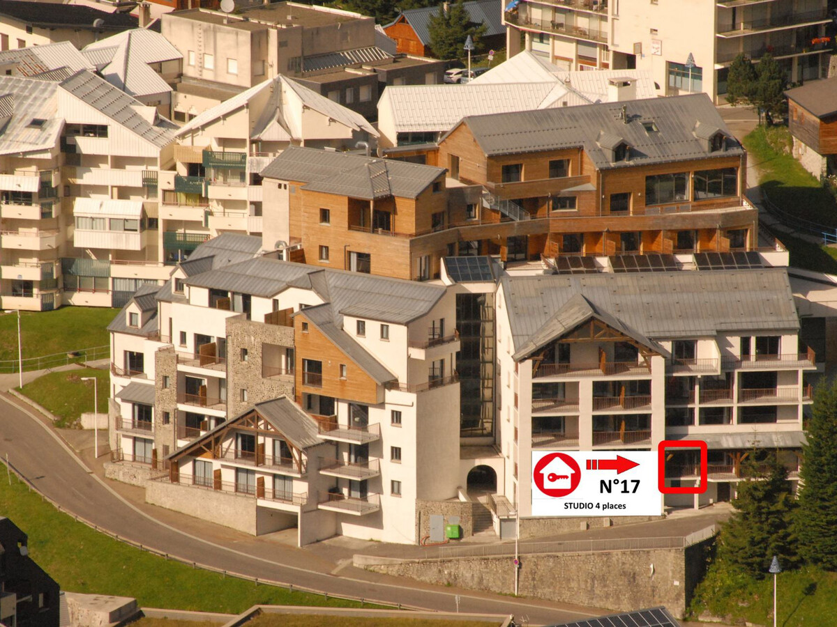 Studio 4 pers Gourette, piscine, vue pistes - Photo 4