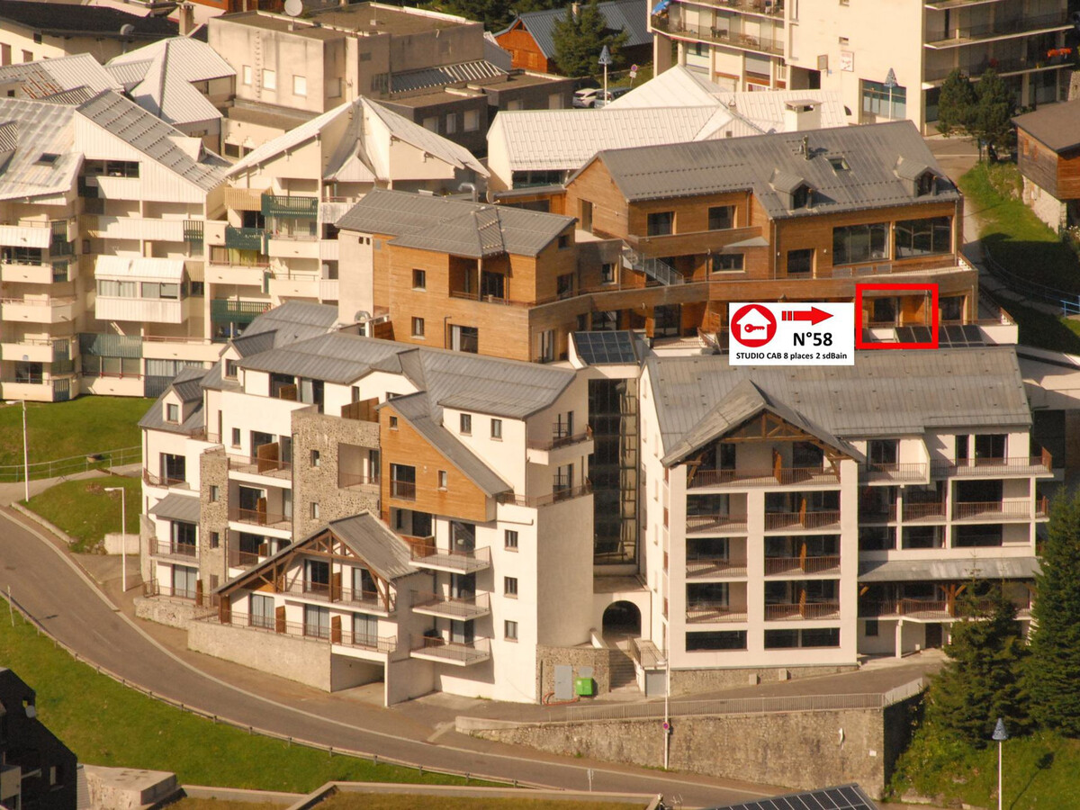 Studio 8 pers Gourette - Piscine, vue pistes, animaux OK - Photo 4
