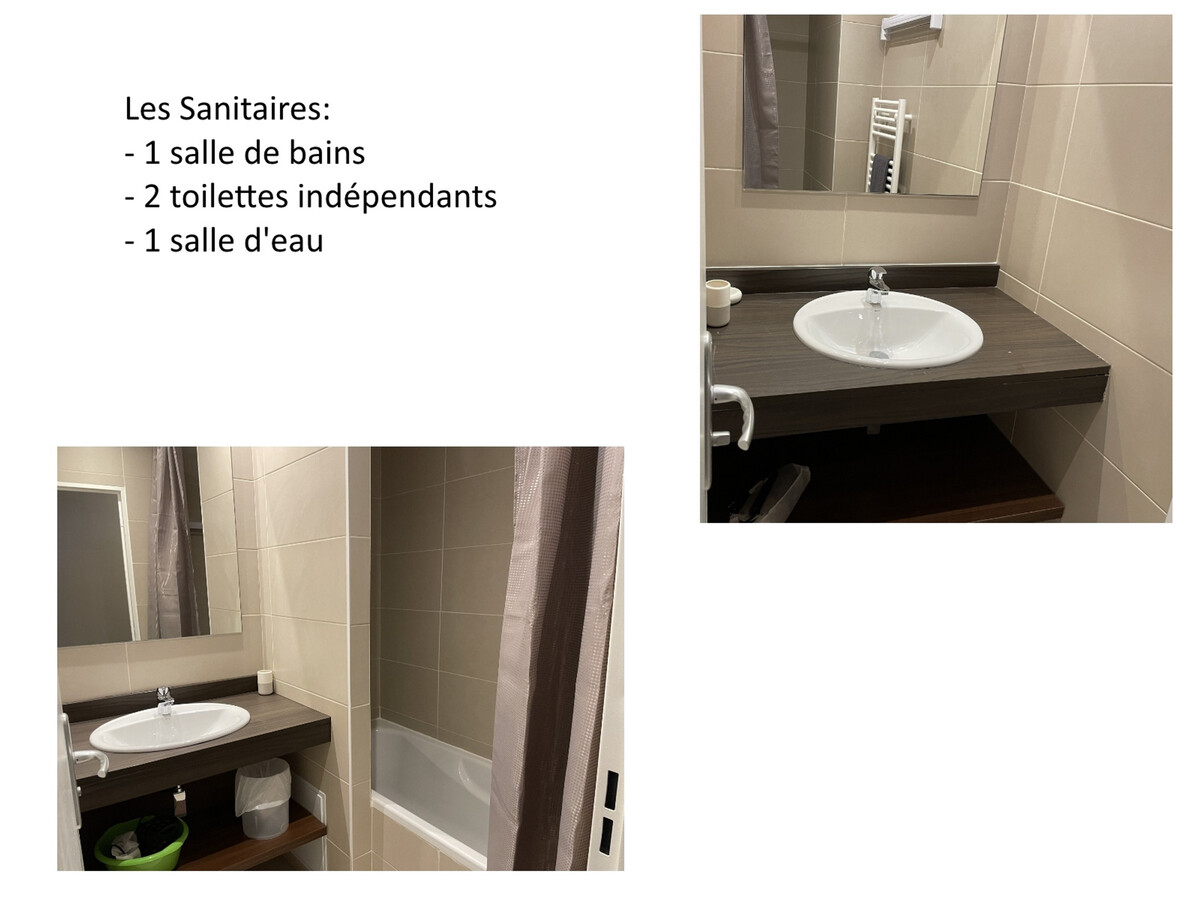 Studio 8 pers Gourette - Piscine, vue pistes, animaux OK - Photo 11