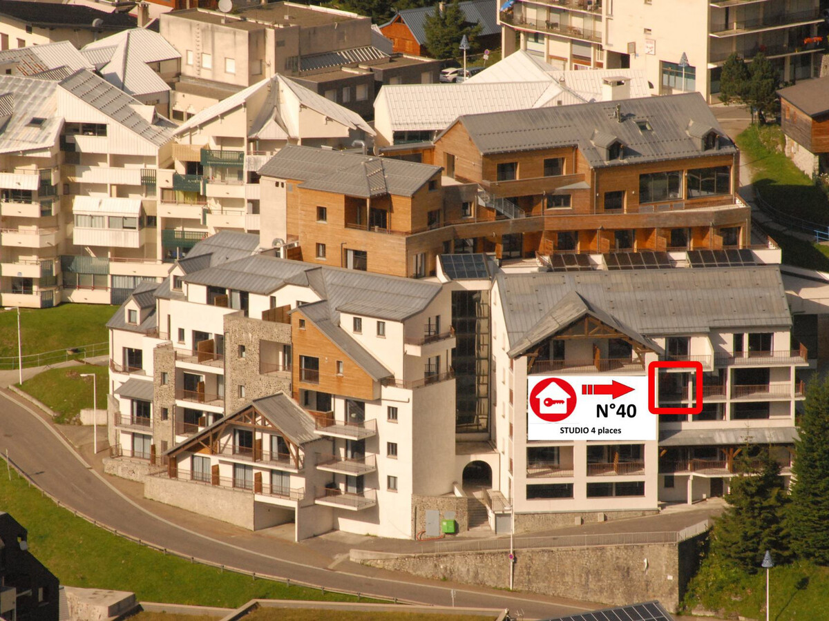 Studio 4 pers Gourette, balcon sud-ouest, piscine - Photo 4