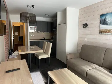 Location appartement à Gourette, Studio 4 pers à Gourette, balcon sud-ouest, animaux admis