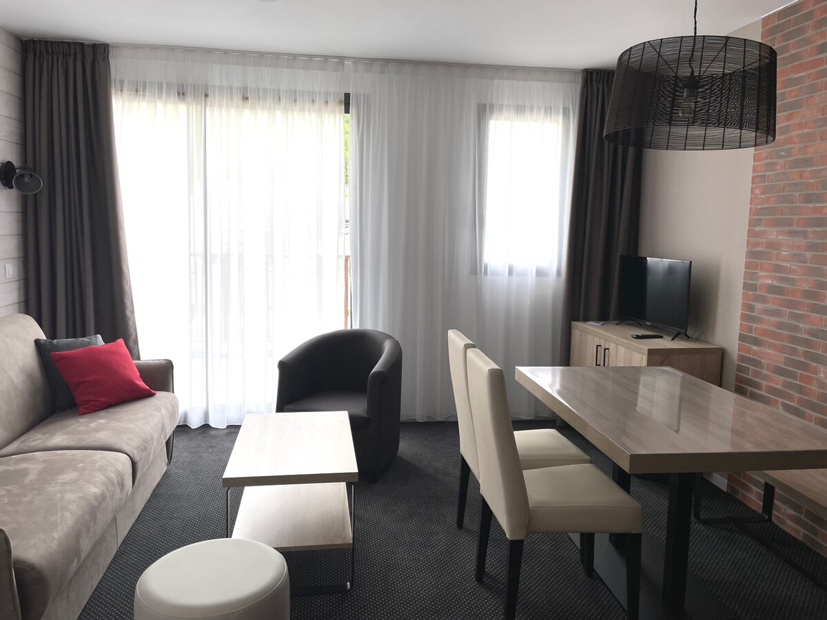 Studio 4 pers. Gourette avec piscine et vue pistes - Photo 3