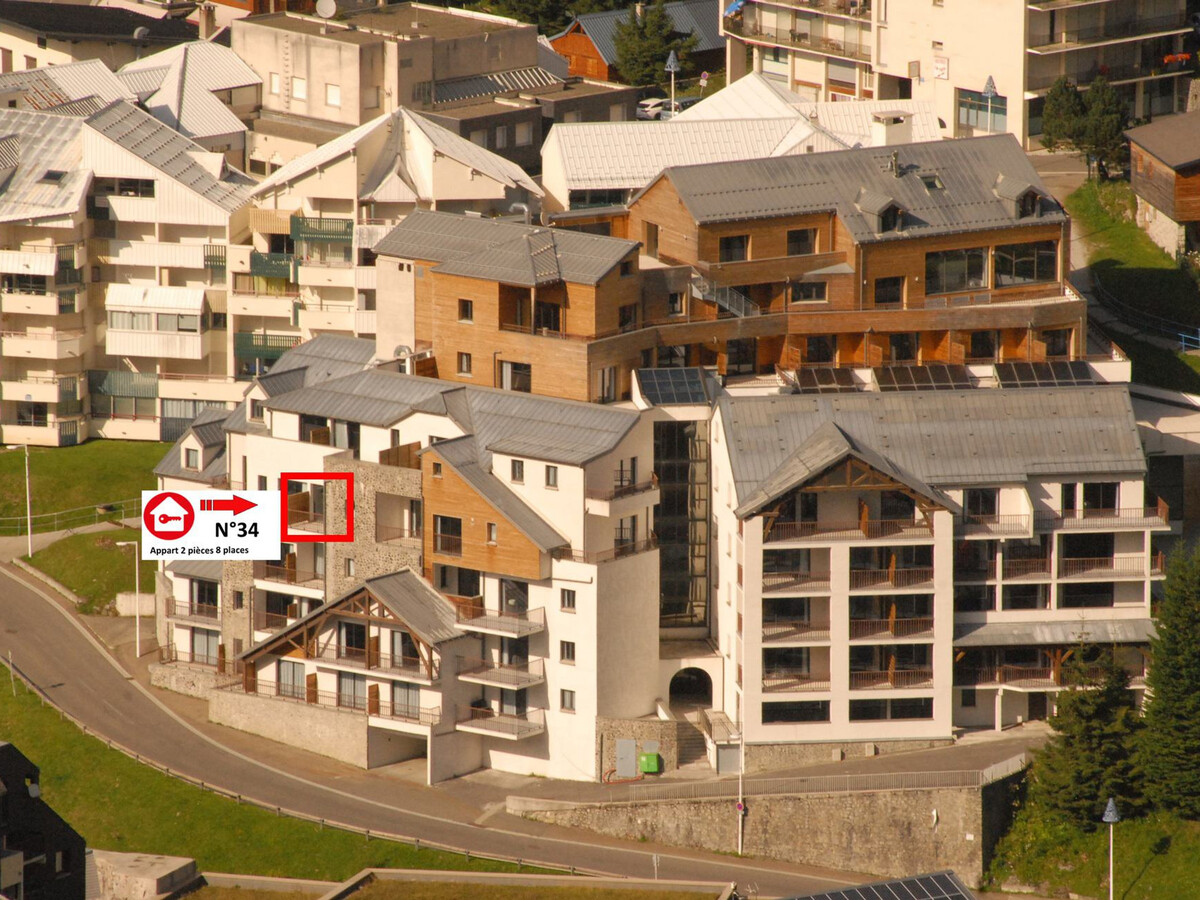 Appartement 8 pers Gourette, piscine et vue pistes - Photo 4