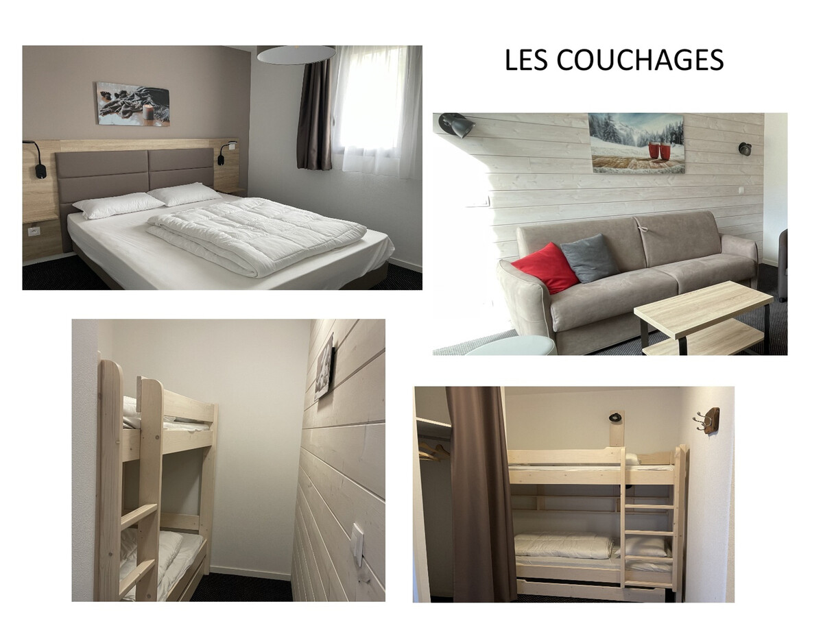 Appartement 8 pers Gourette, piscine et vue pistes - Photo 9