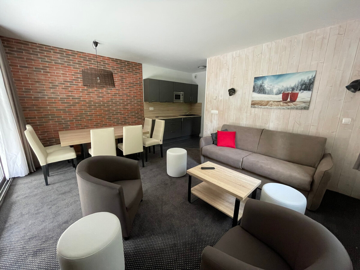 Appartement 8 pers à Gourette avec piscine et vue pistes - Photo 1