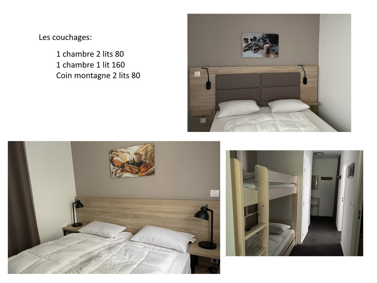 Appartement 8 pers à Gourette avec piscine et vue pistes - Photo 9