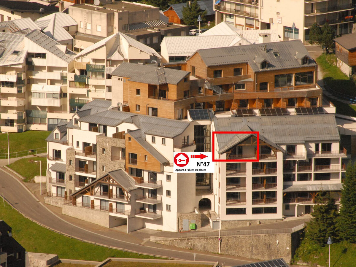 Duplex 10 pers, piscine à Gourette, vue pistes - Photo 4
