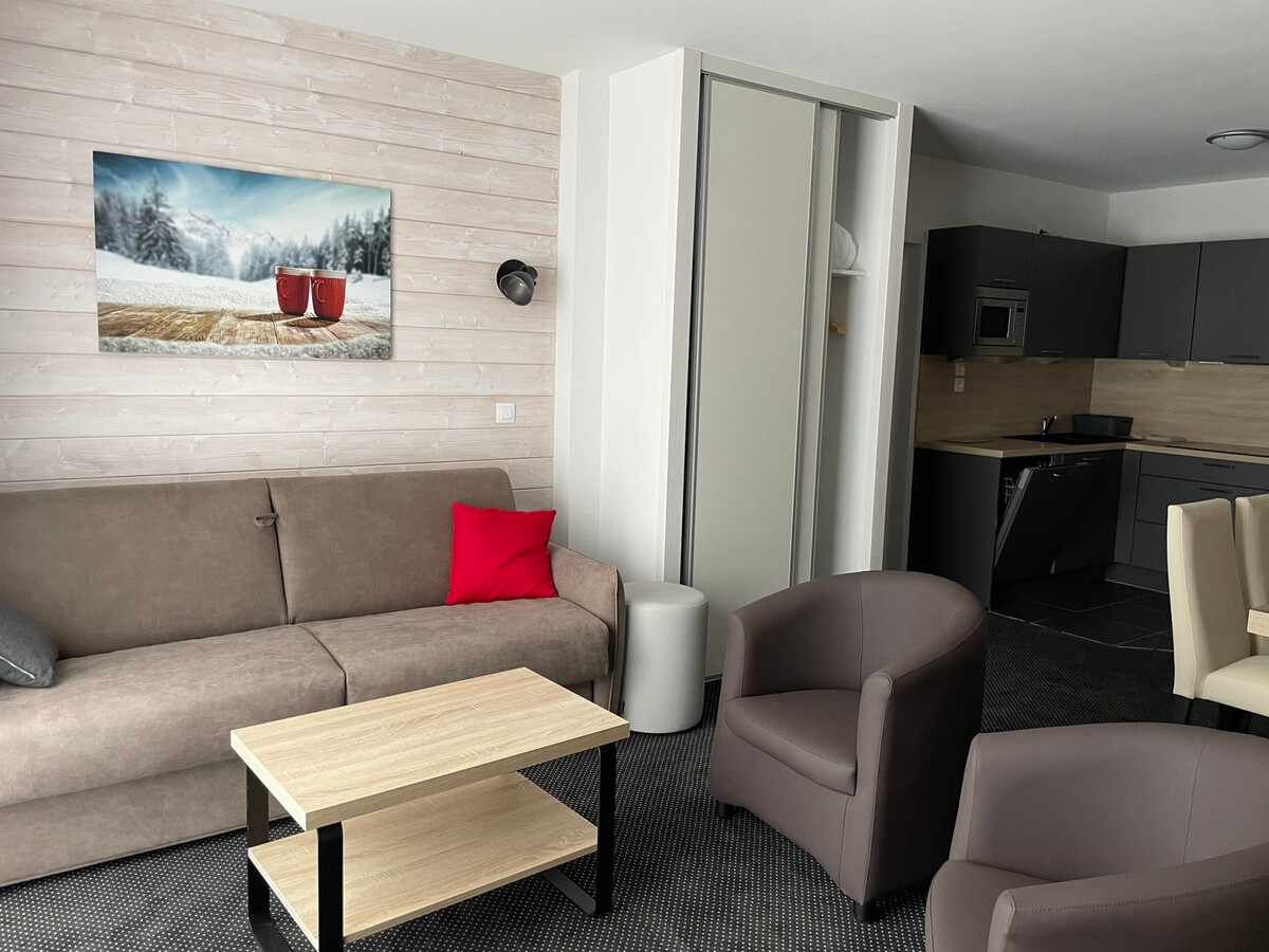 Appartement 8 pers à Gourette, vue montagne avec piscine - Photo 3