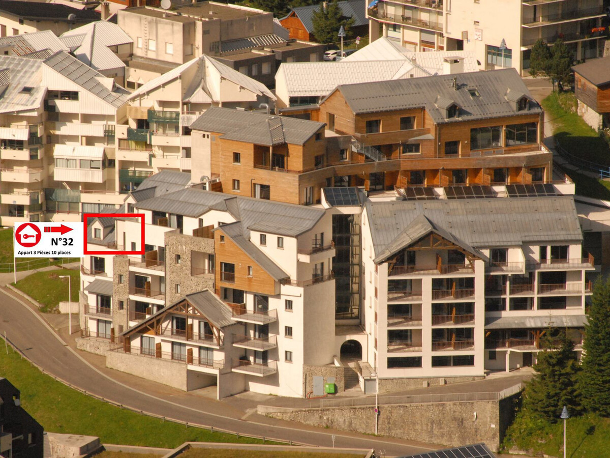 Appartement 8 pers à Gourette, vue montagne avec piscine - Photo 4