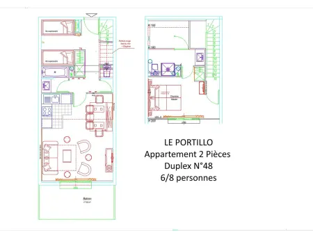 Duplex 8 pers Gourette, terrasse vue montagne, piscine : photo 11