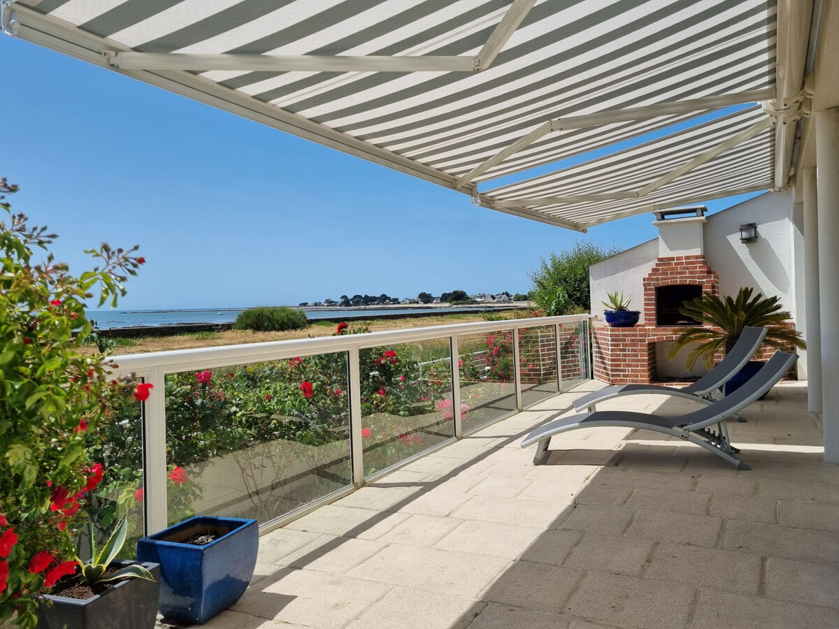 Maison 8 pers, 4 ch, vue mer et accès plage à pied à Damgan - Photo 1