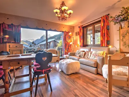 Location appartement à Morzine, Charmant appartement à Morzine pour 4 personnes avec parking