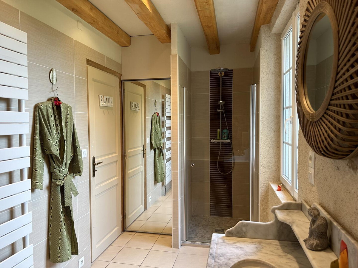 Gîte Kermajic : 14 pers, jacuzzi chauffé, piscine et jeux - Photo 12