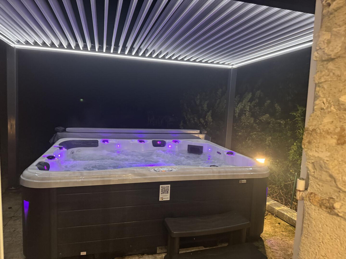 Gîte Kermajic : 14 pers, jacuzzi chauffé, piscine et jeux - Photo 25