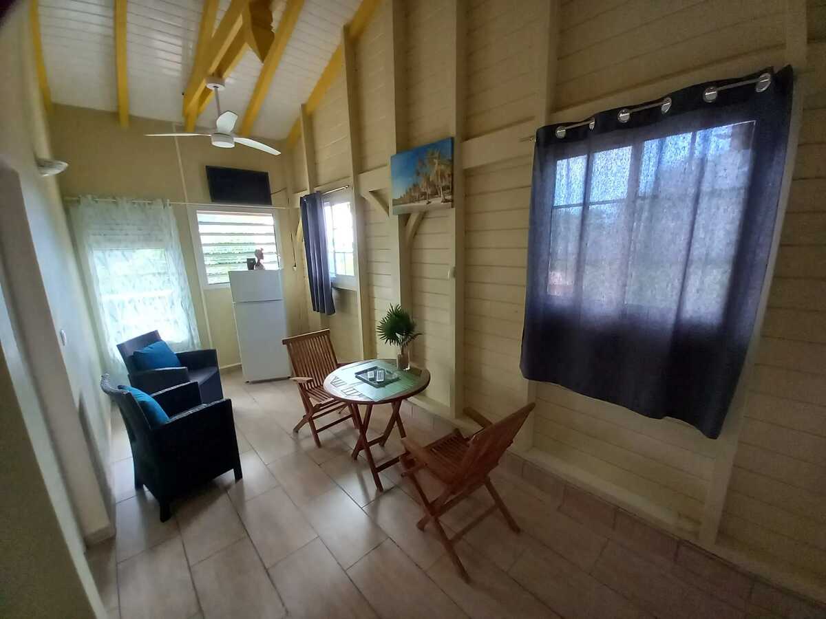 Appartement 1 chambre à Deshaies, balcon et Wi-Fi - Photo 14