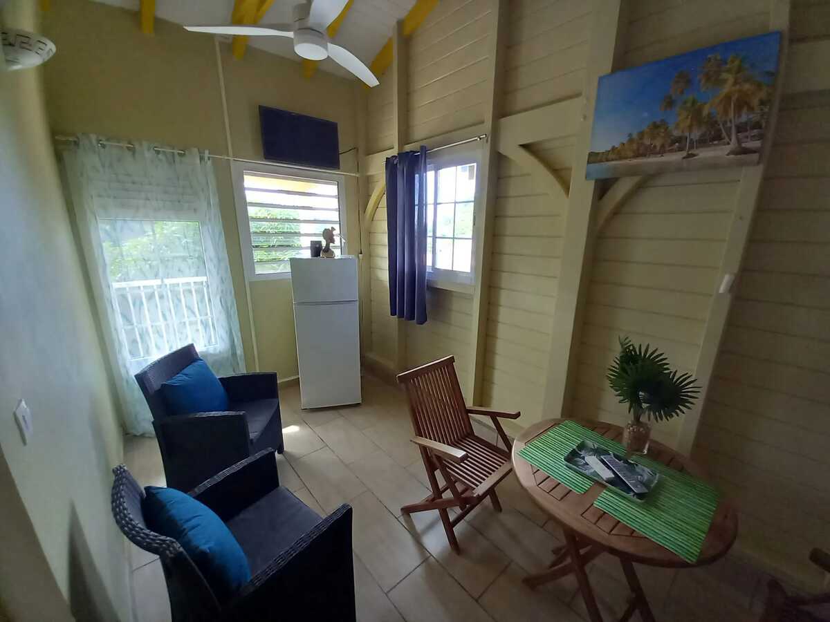 Appartement 1 chambre à Deshaies, balcon et Wi-Fi - Photo 15