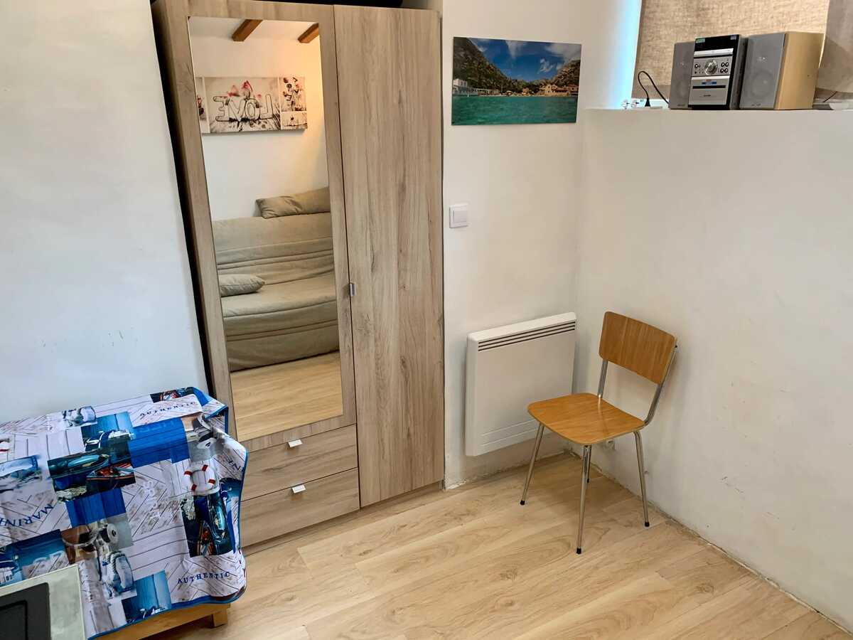 Appartement 21 m² Marseille, terrasse et jardin clôturé - Photo 5