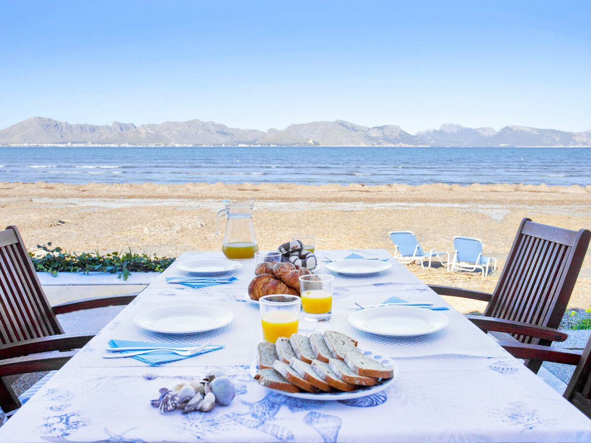Maison 3 ch, 6 pers à Alcúdia, vue mer à 2 m de la plage - Photo 1