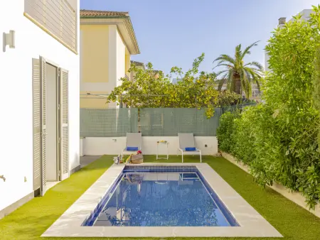 Villa moderne avec piscine privée à Puerto Alcudia - 7 personnes - Photo 7