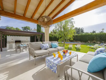 Villa confortable avec piscine privée et climatisation à Alcudia - Photo 24
