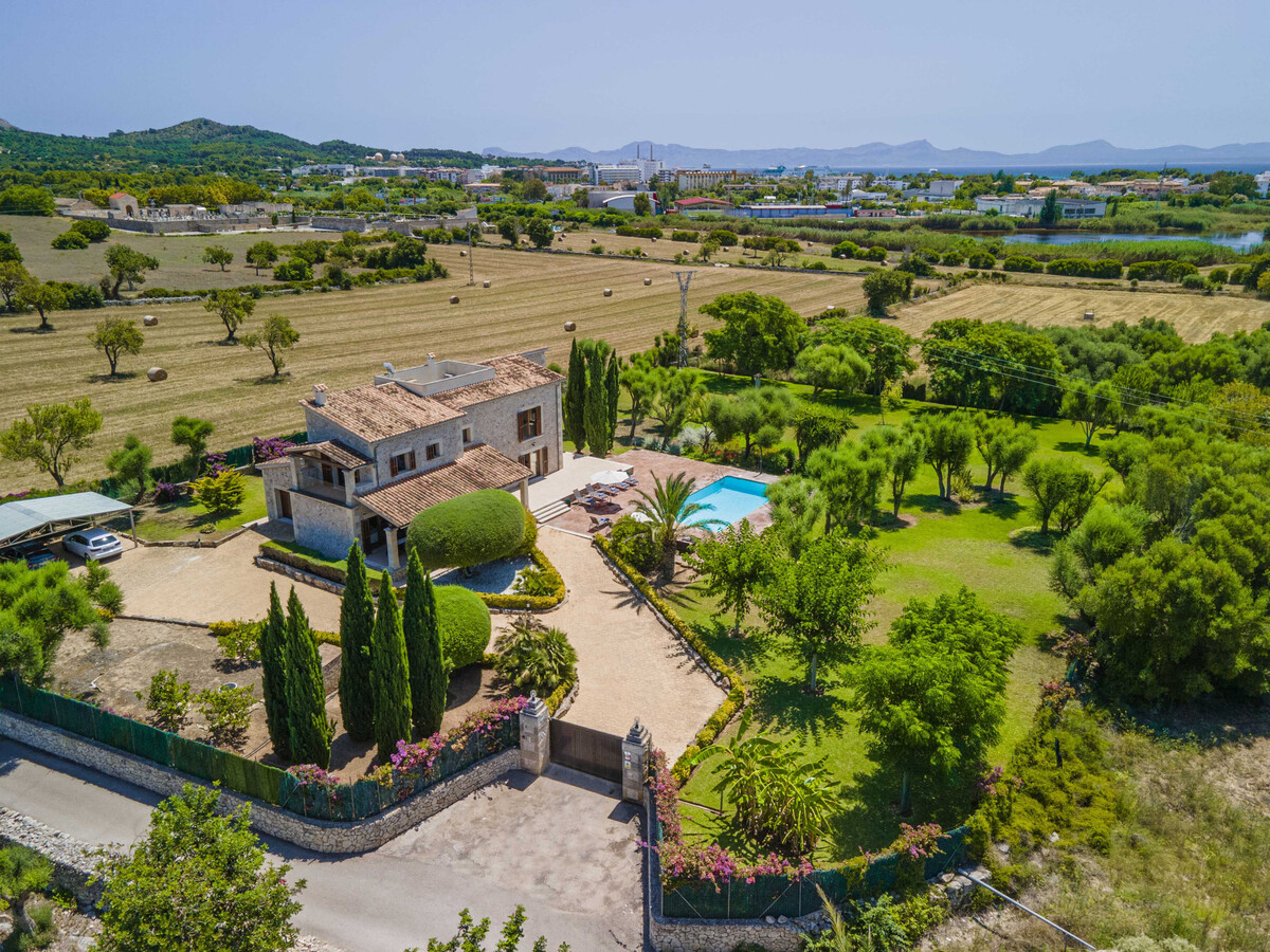 Villa 4 chambres Alcudia : piscine 10×5 m, jardin - Photo 17