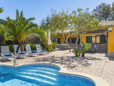 Location villa à Alcúdia, Villa charmante 4 chambres avec piscine privée à Alcudia