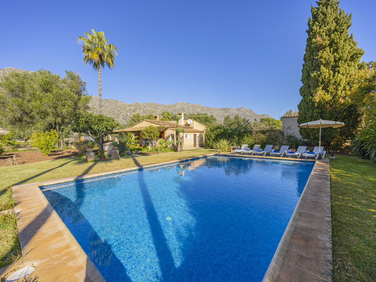 Villa 3 chambres Pollença : piscine privée, 119 m², vue montagne - Photo 4