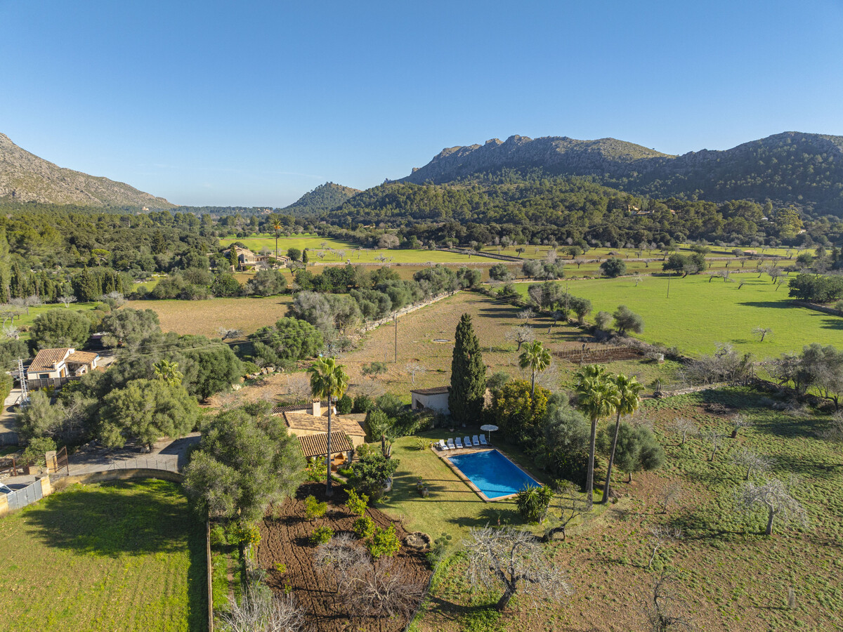 Villa 3 chambres Pollença : piscine privée, 119 m², vue montagne - Photo 12
