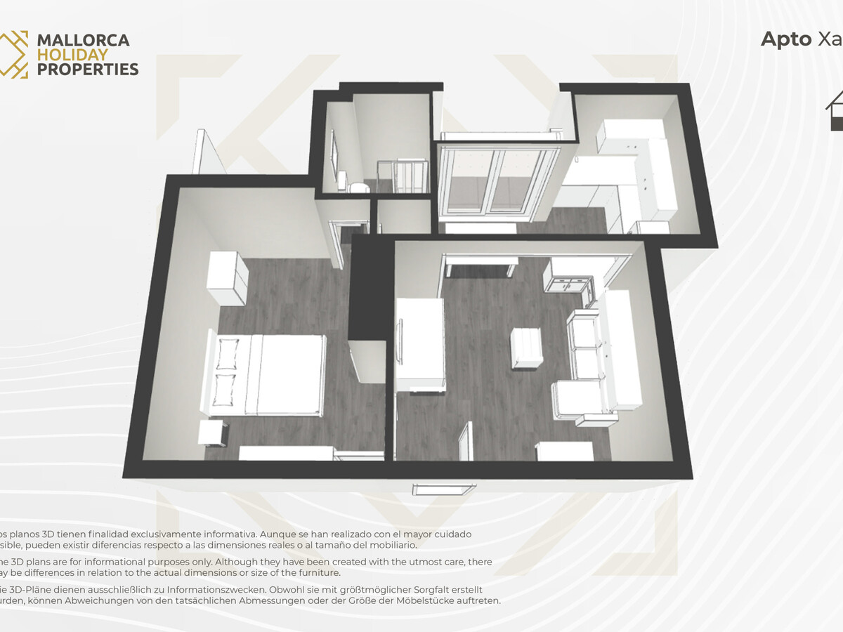 Appartement 61 m² à Port d'Alcúdia, plage à proximité - Photo 31