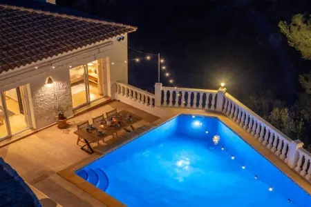 Villa Vista Pedreguer - Maison 6 personnes, piscine privée : photo 11