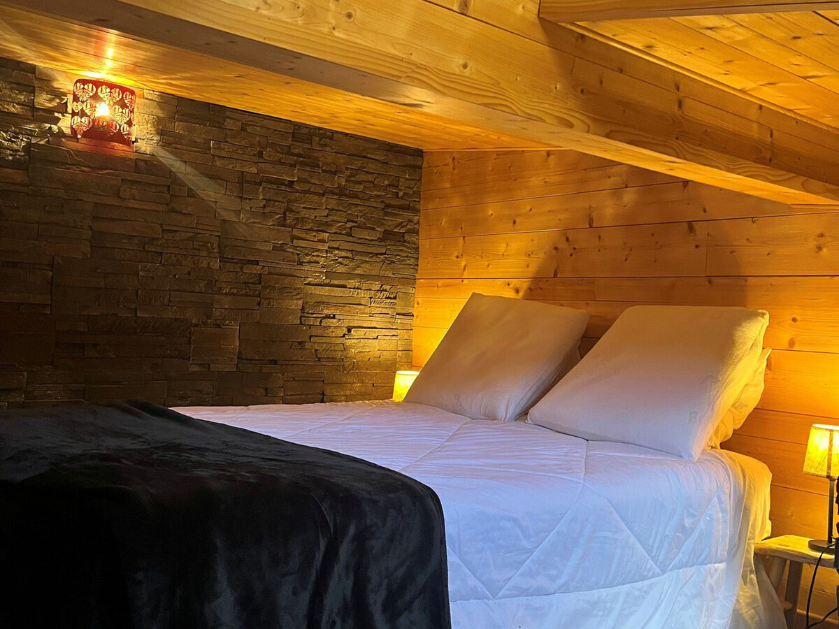 Studio cabine 6 pers. à Valloire : mezzanine, balcon et parking - Photo 7
